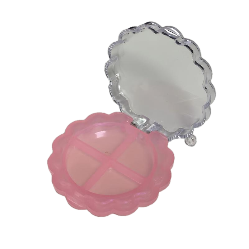 لوحة ظلال العيون 2524-4 على شكل بتلة، مكونة من 4 أقسام: استمتعي بسحر مكياج العيون