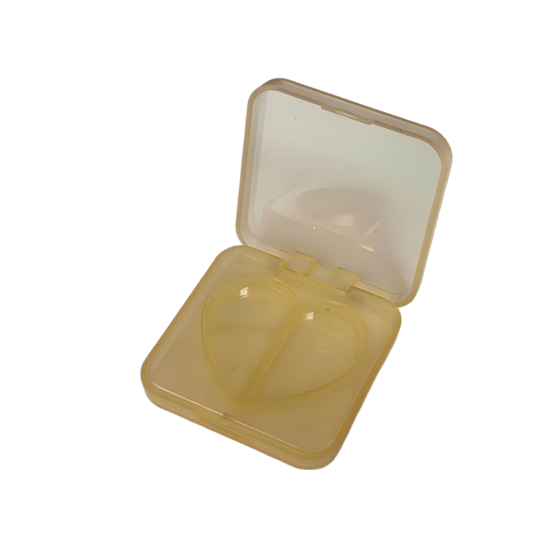 2528-2 حقيبة مستحضرات تجميل مربعة بغطاء قابل للطي بتدرج لوني｜عبوات مستحضرات تجميل بلاستيكية صديقة للبيئة قابلة للتخصيص